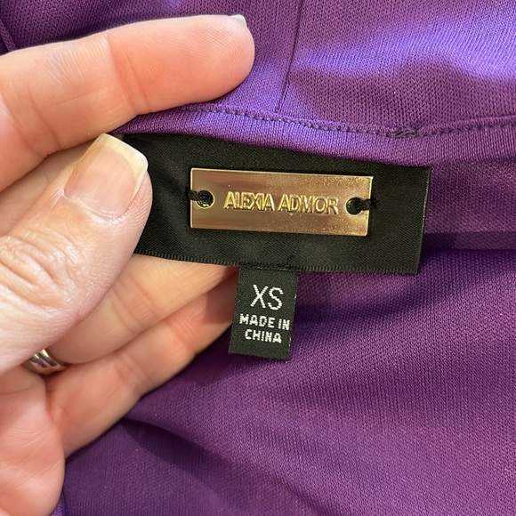 Alexia Admor purple lace dress - Picture 11 of 12